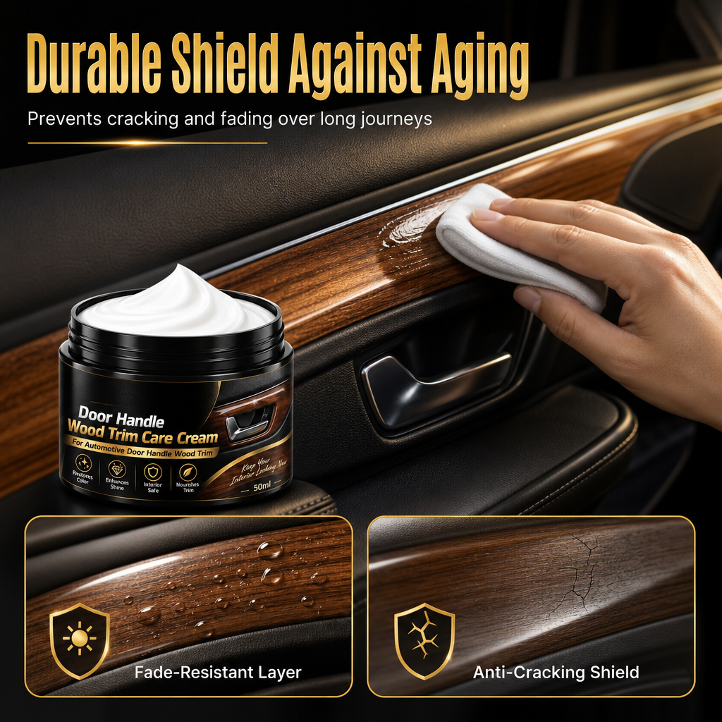 Car Interior Wood Trim Restoration Cream