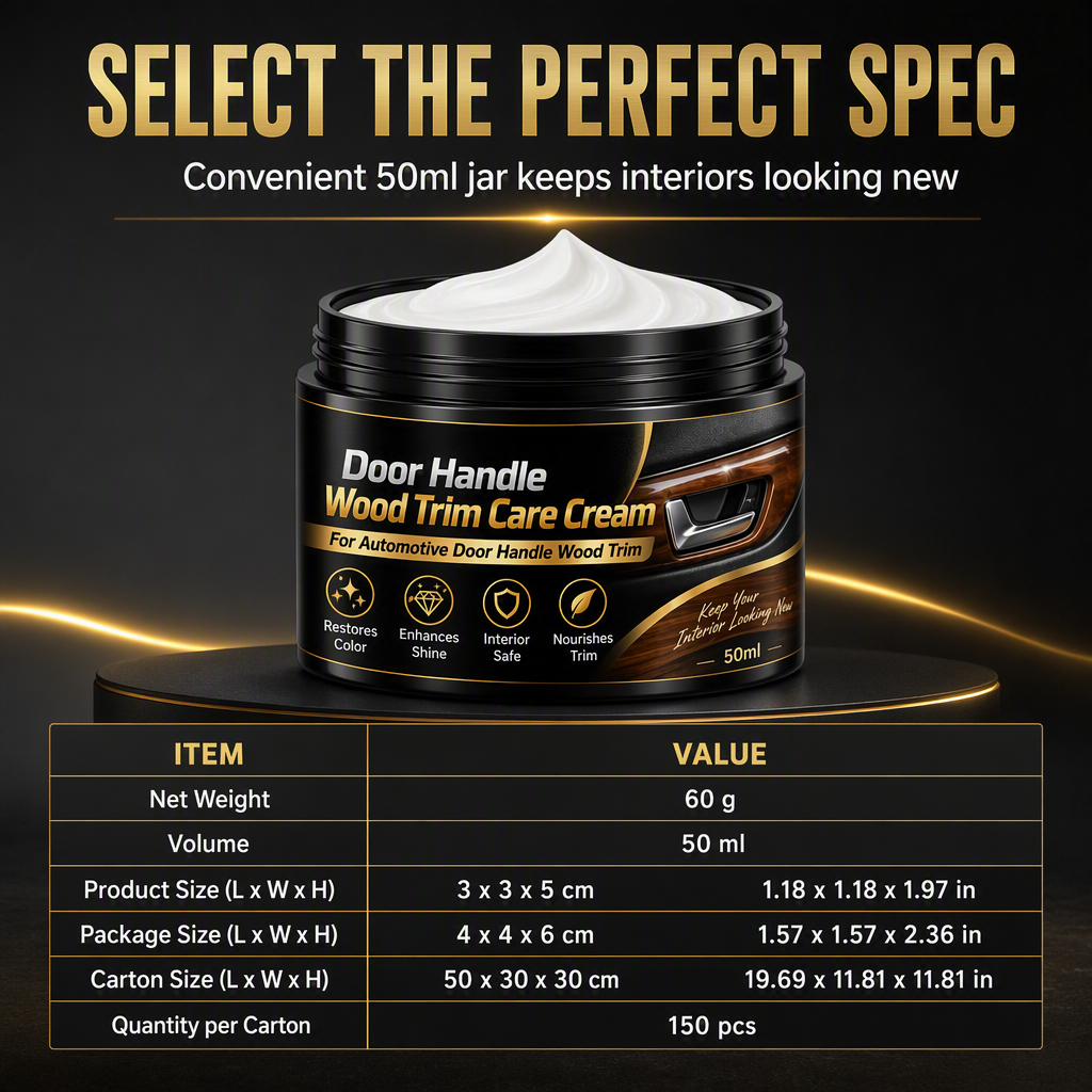 Car Interior Wood Trim Restoration Cream