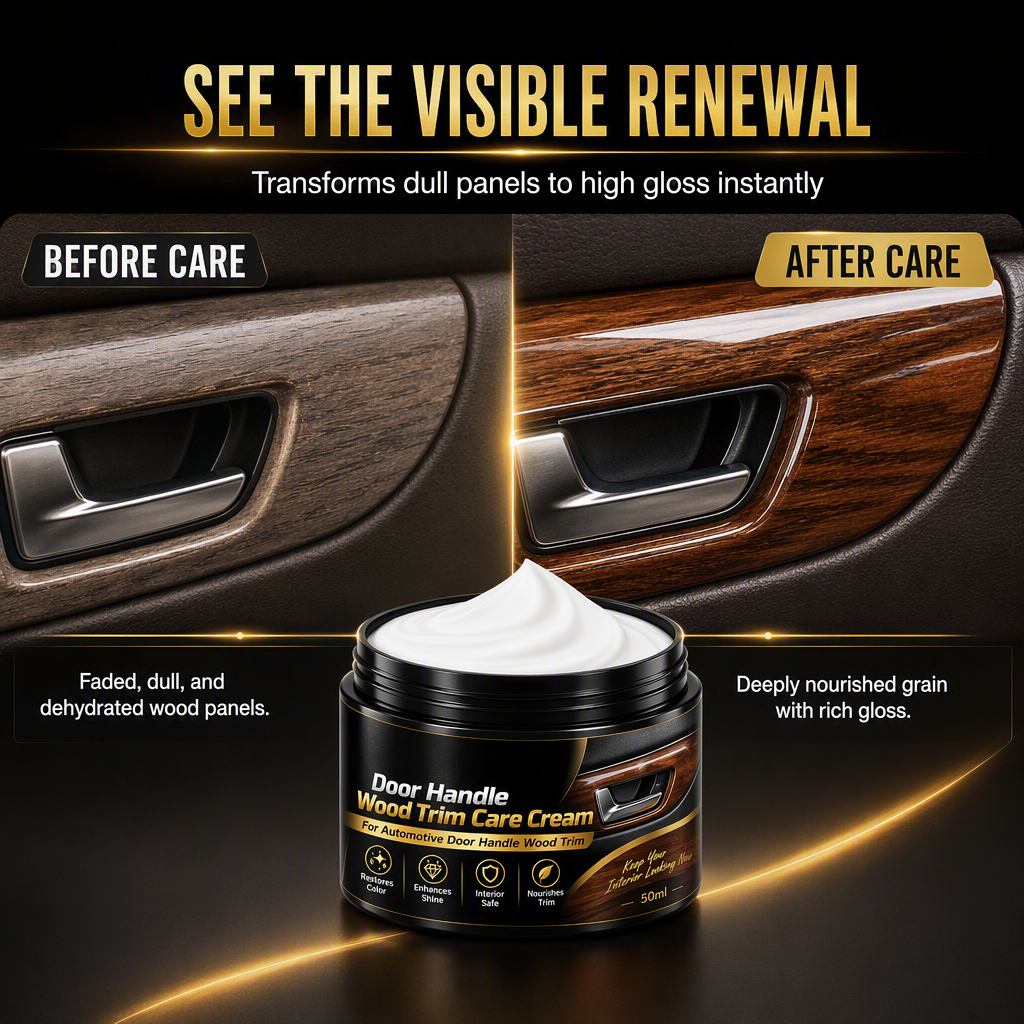 Car Interior Wood Trim Restoration Cream