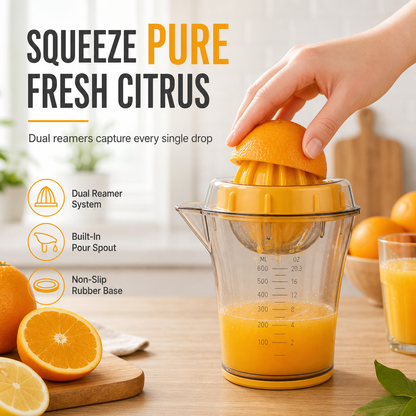 Portable Manual Fruit Juicer