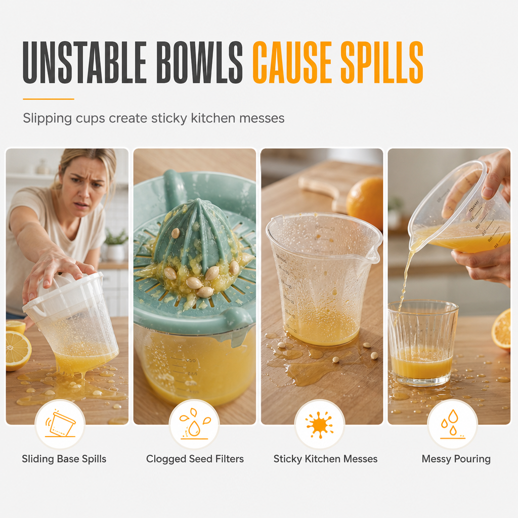 Portable Manual Fruit Juicer