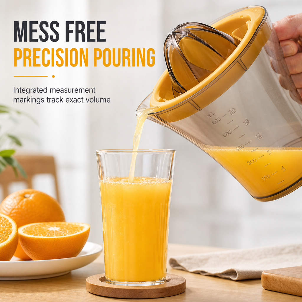 Portable Manual Fruit Juicer