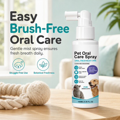 Pet Oral Care Spray for Dogs and Cats