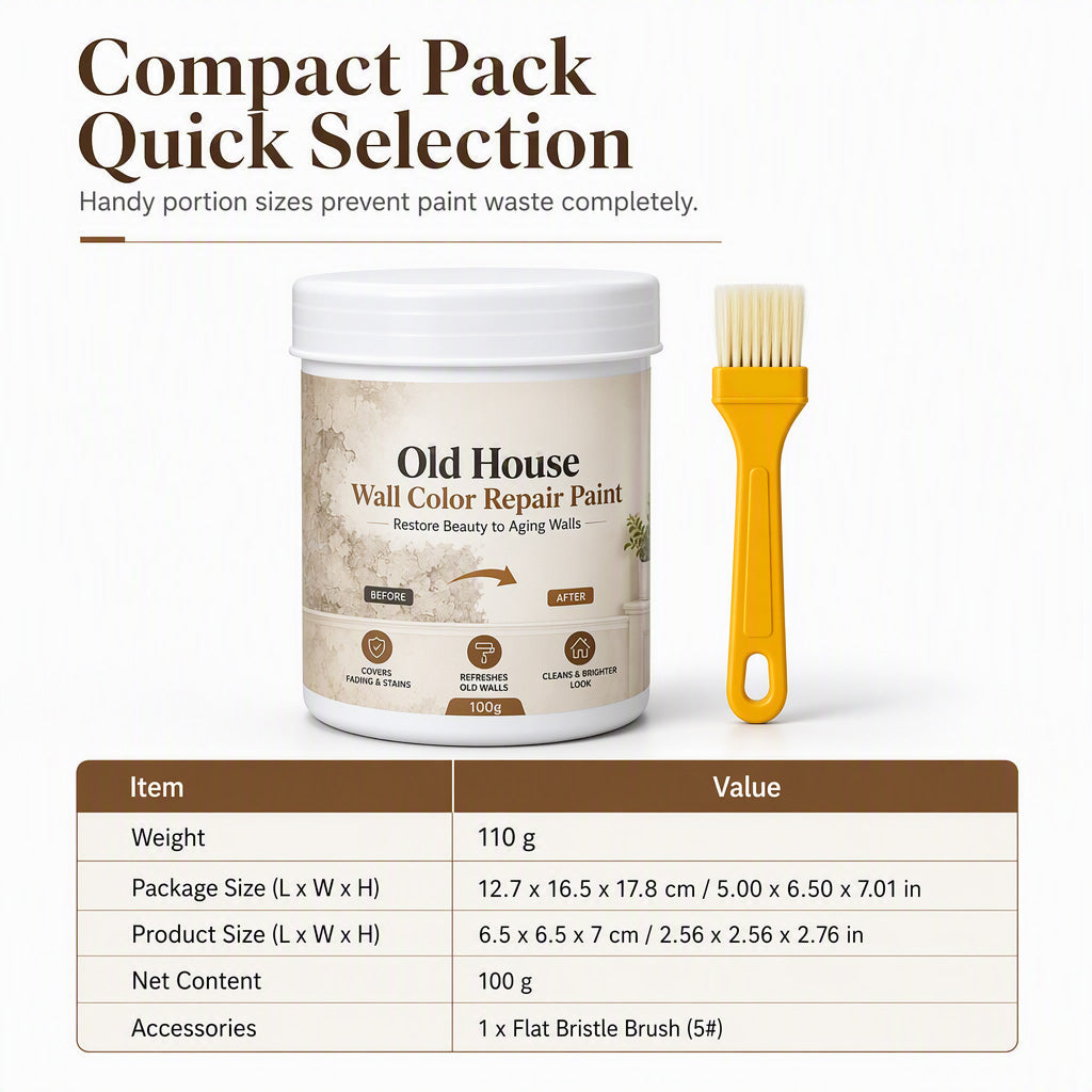 Wall Repair & Renovation Touch-Up Paint