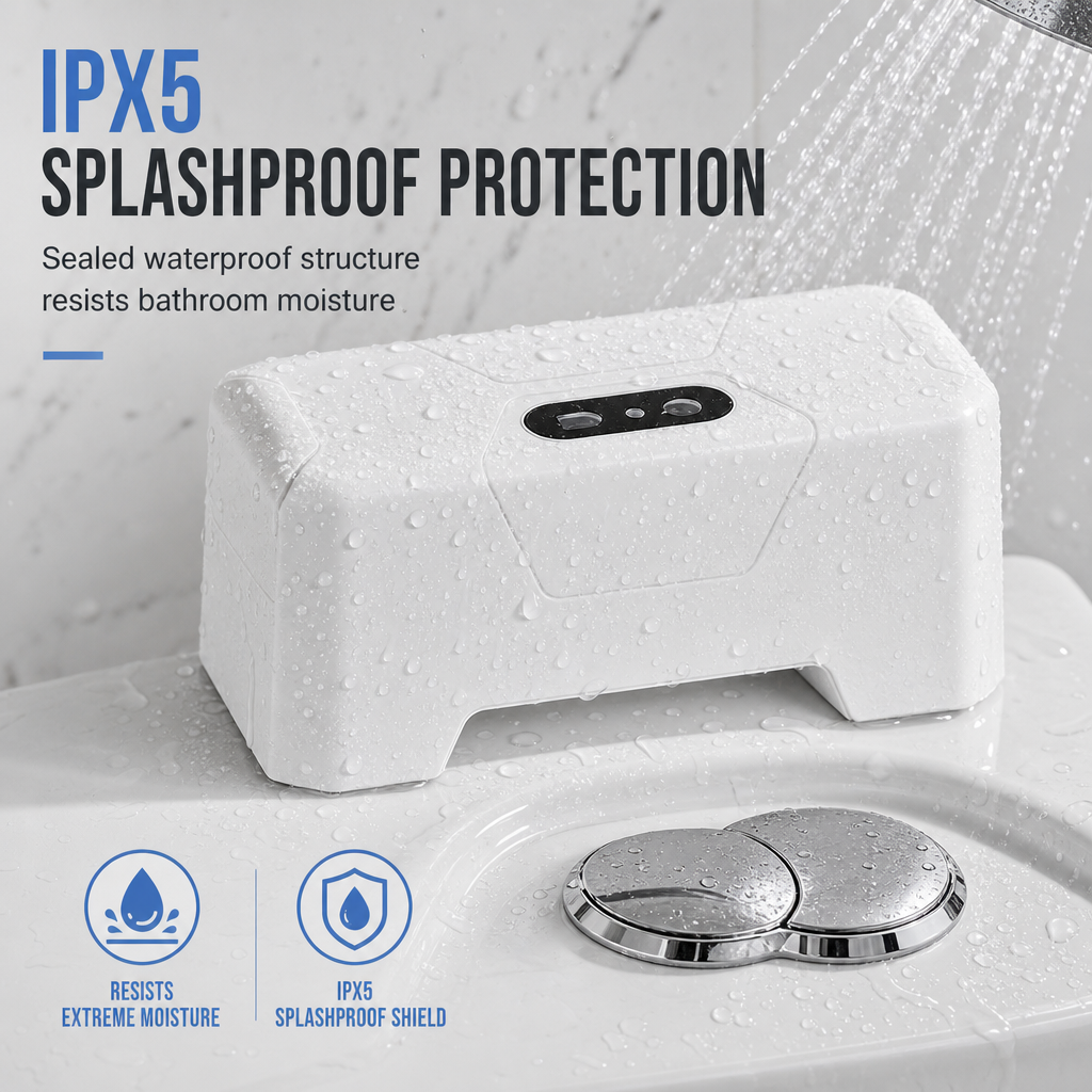 Touchless Automatic Toilet Flusher