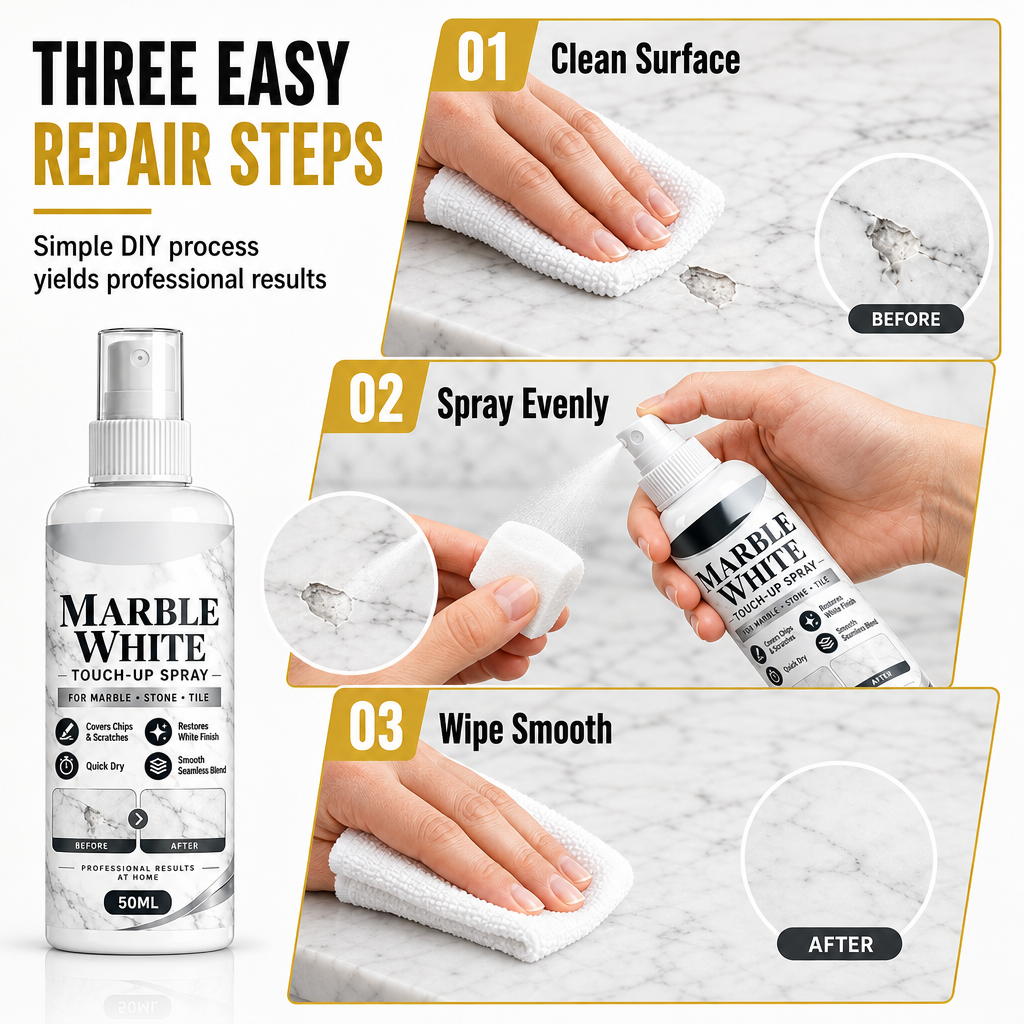 Marble White Touch-Up Spray Paint