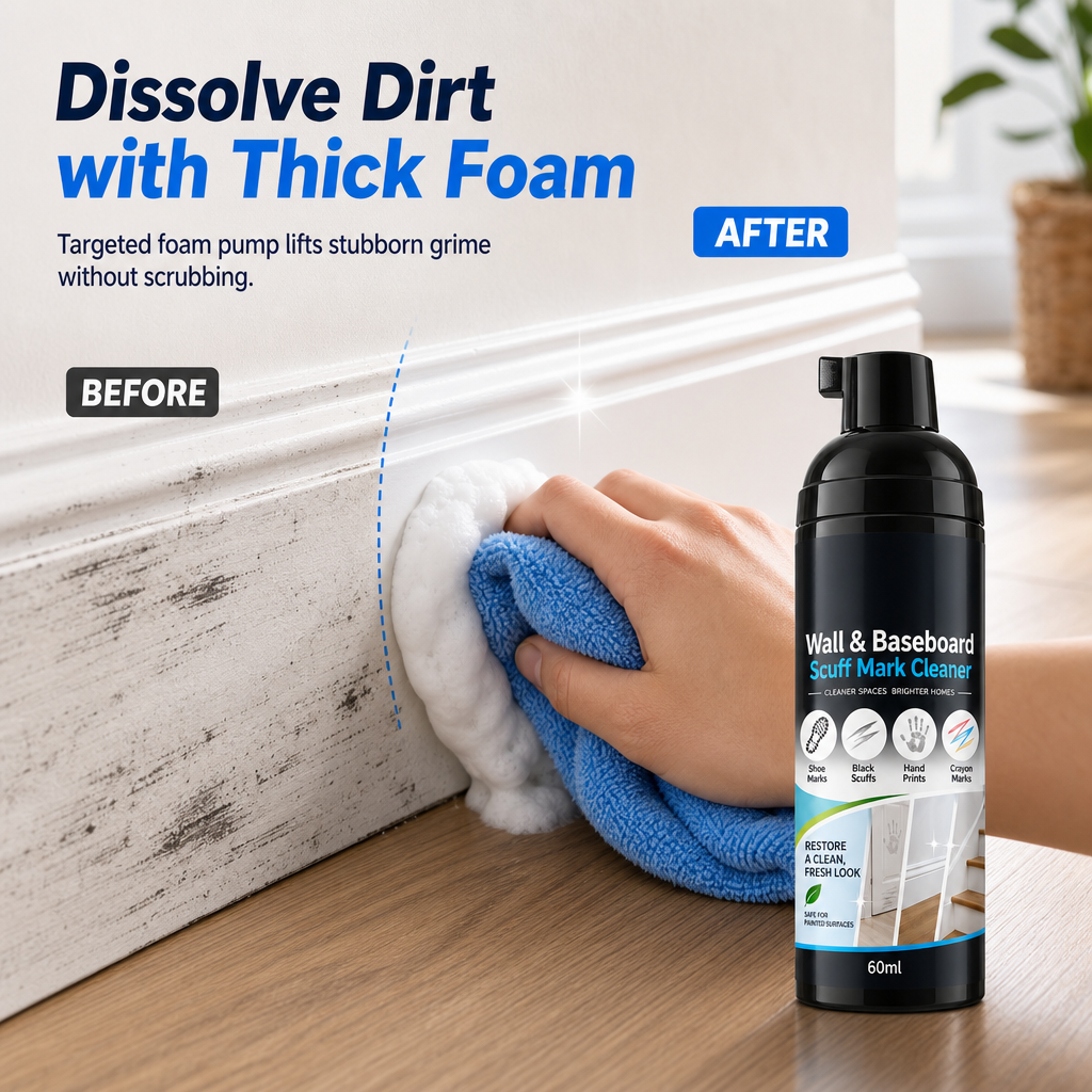 Wall and Baseboard Scuff Mark Cleaner