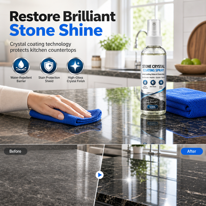 Stone Nanocrystal Plating Spray for Marble & Countertops