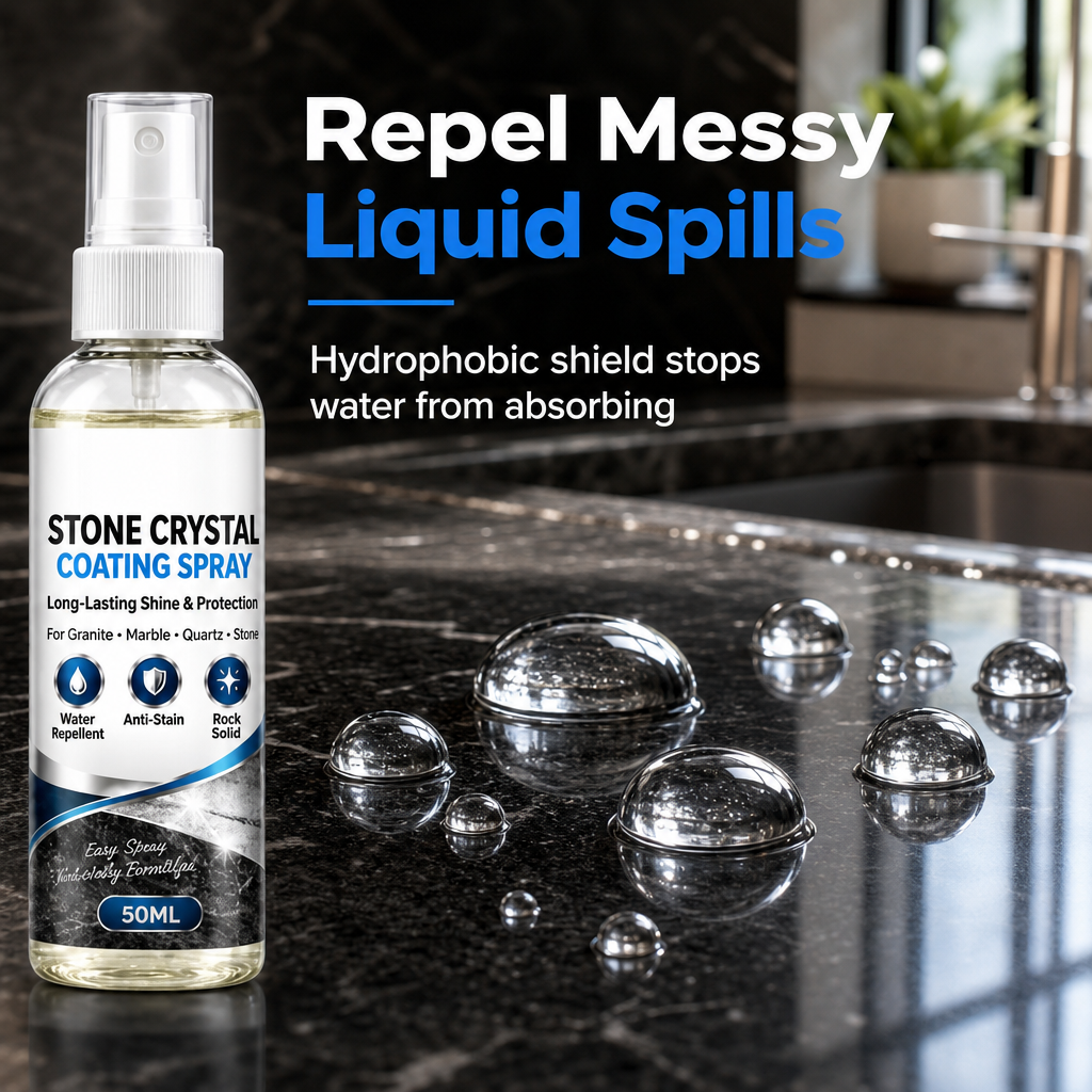 Stone Nanocrystal Plating Spray for Marble & Countertops