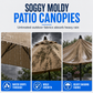 ⏳🔥LIMITED-TIME 50% OFF! ⏰Outdoor Sunshade Umbrella Waterproof Spray