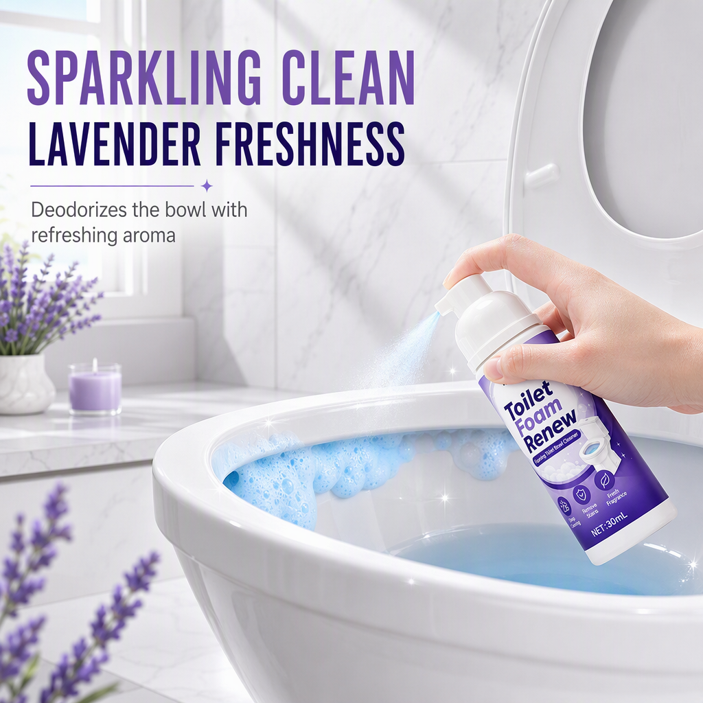 Fast-Acting Foaming Toilet Bowl Cleaner