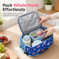 Large Capacity Kids Cartoon Insulated Lunch Bag