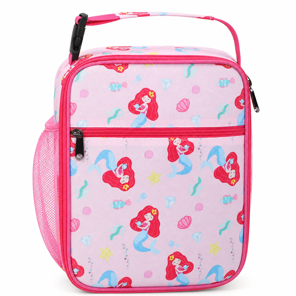 Large Capacity Kids Cartoon Insulated Lunch Bag