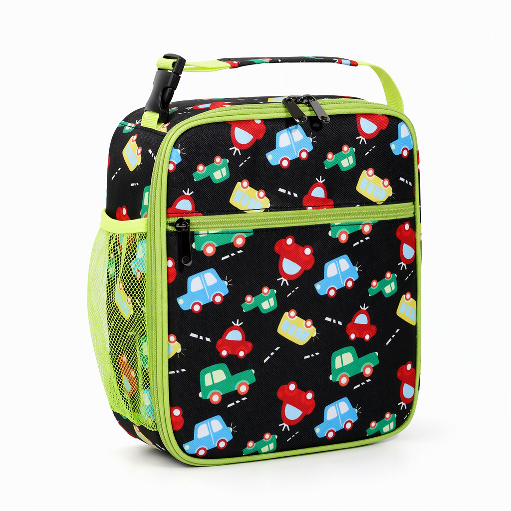 Large Capacity Kids Cartoon Insulated Lunch Bag
