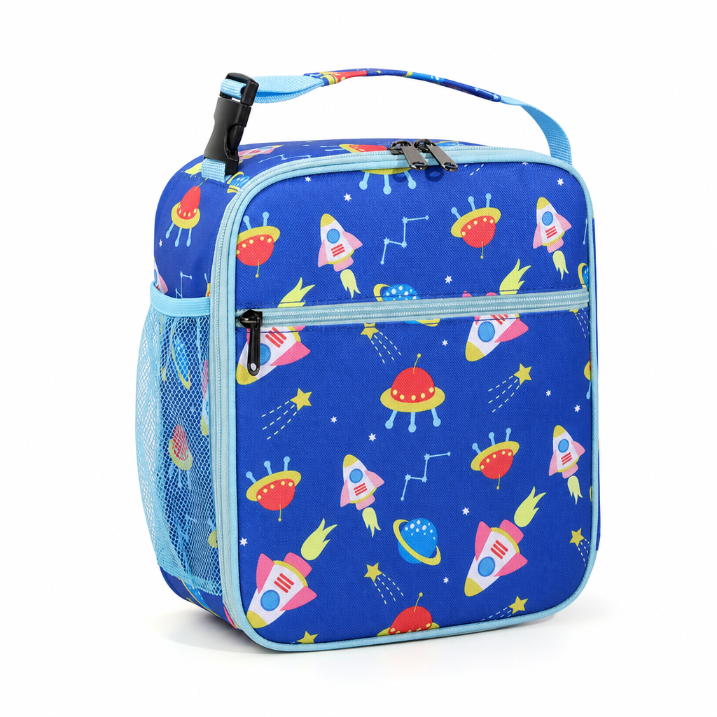 Large Capacity Kids Cartoon Insulated Lunch Bag
