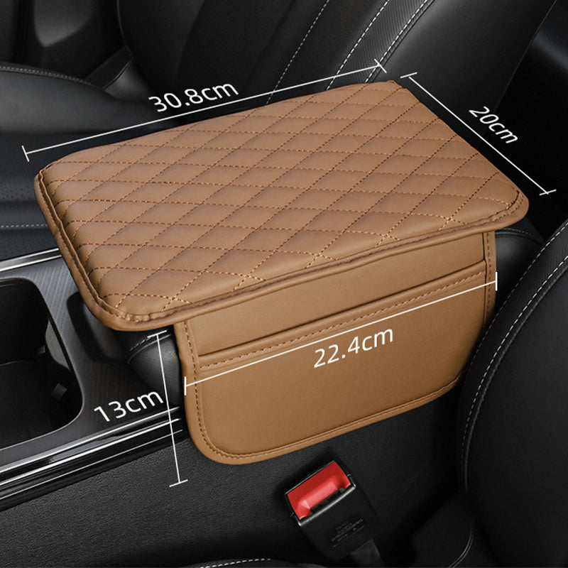 🚘 Car Armrest Cushion with Pocket | 6 Colors