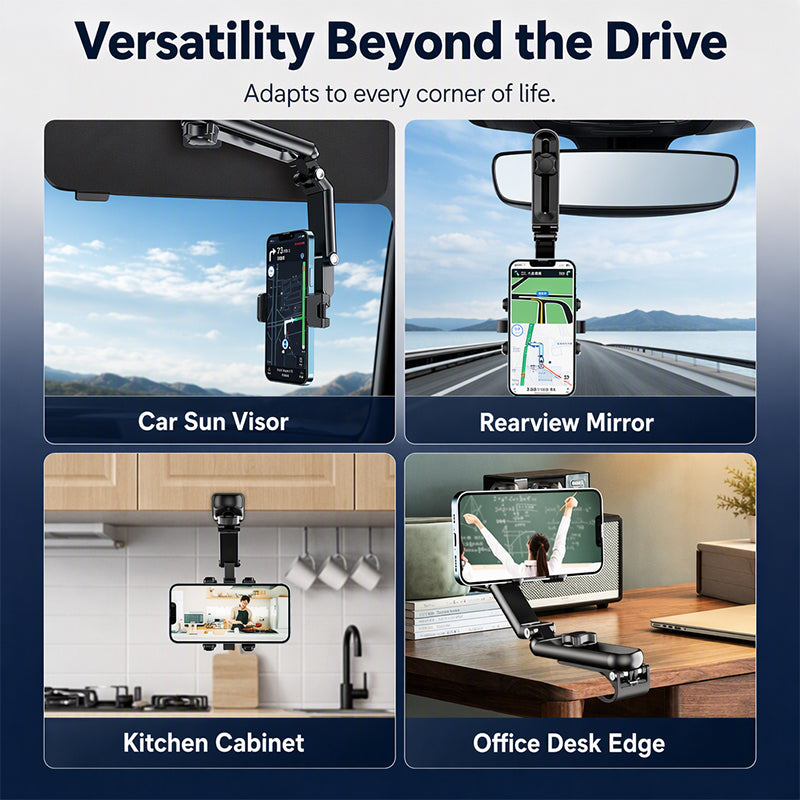 Universal Sun Visor Car Phone Holder