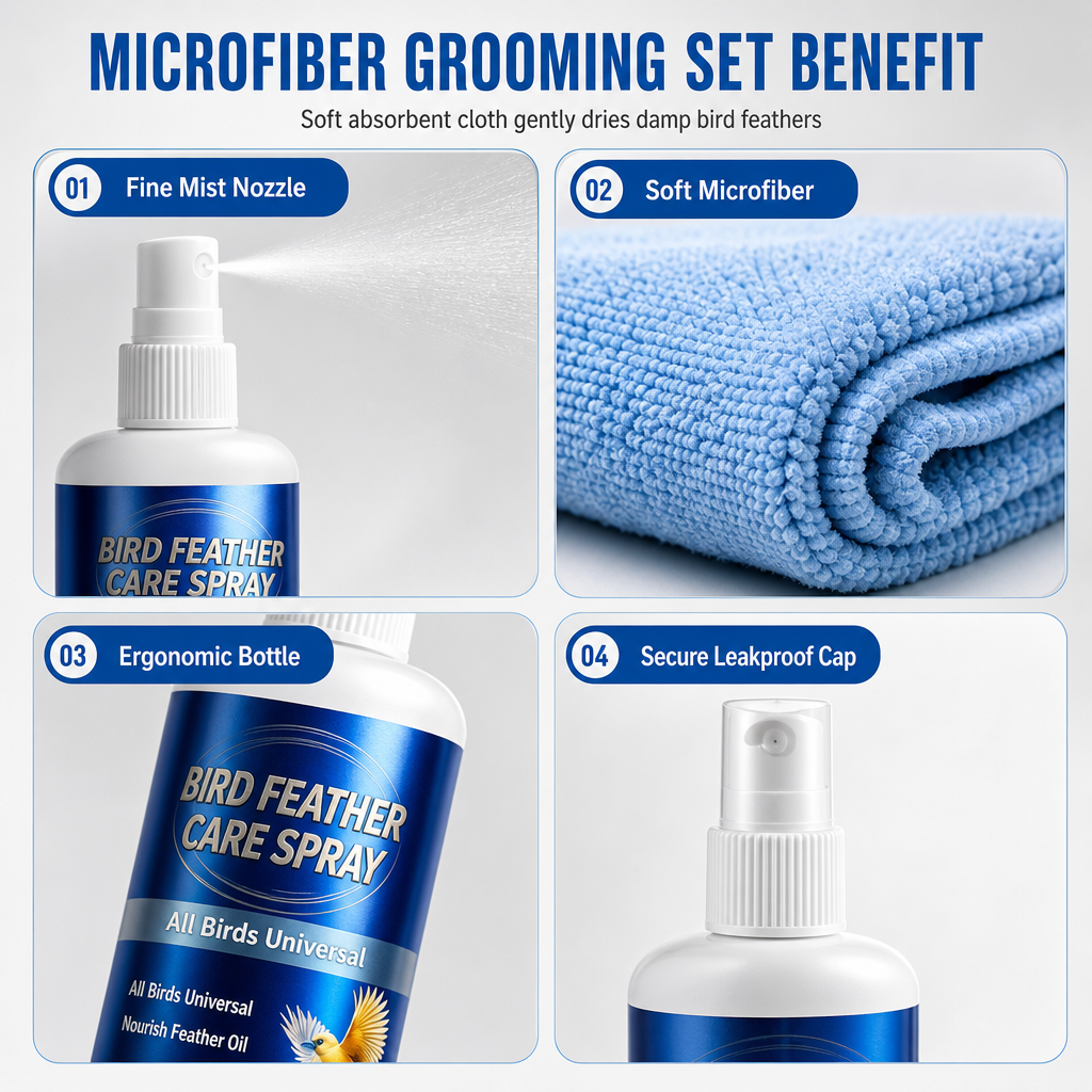 Bird Feather Care and Deodorizing Spray
