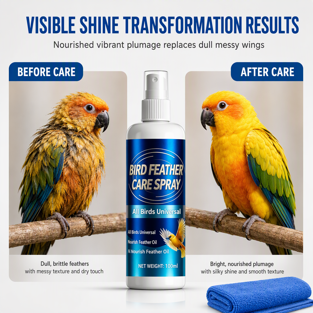 Bird Feather Care and Deodorizing Spray