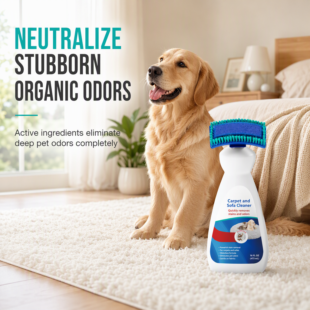 Waterless Fabric and Carpet Cleaner
