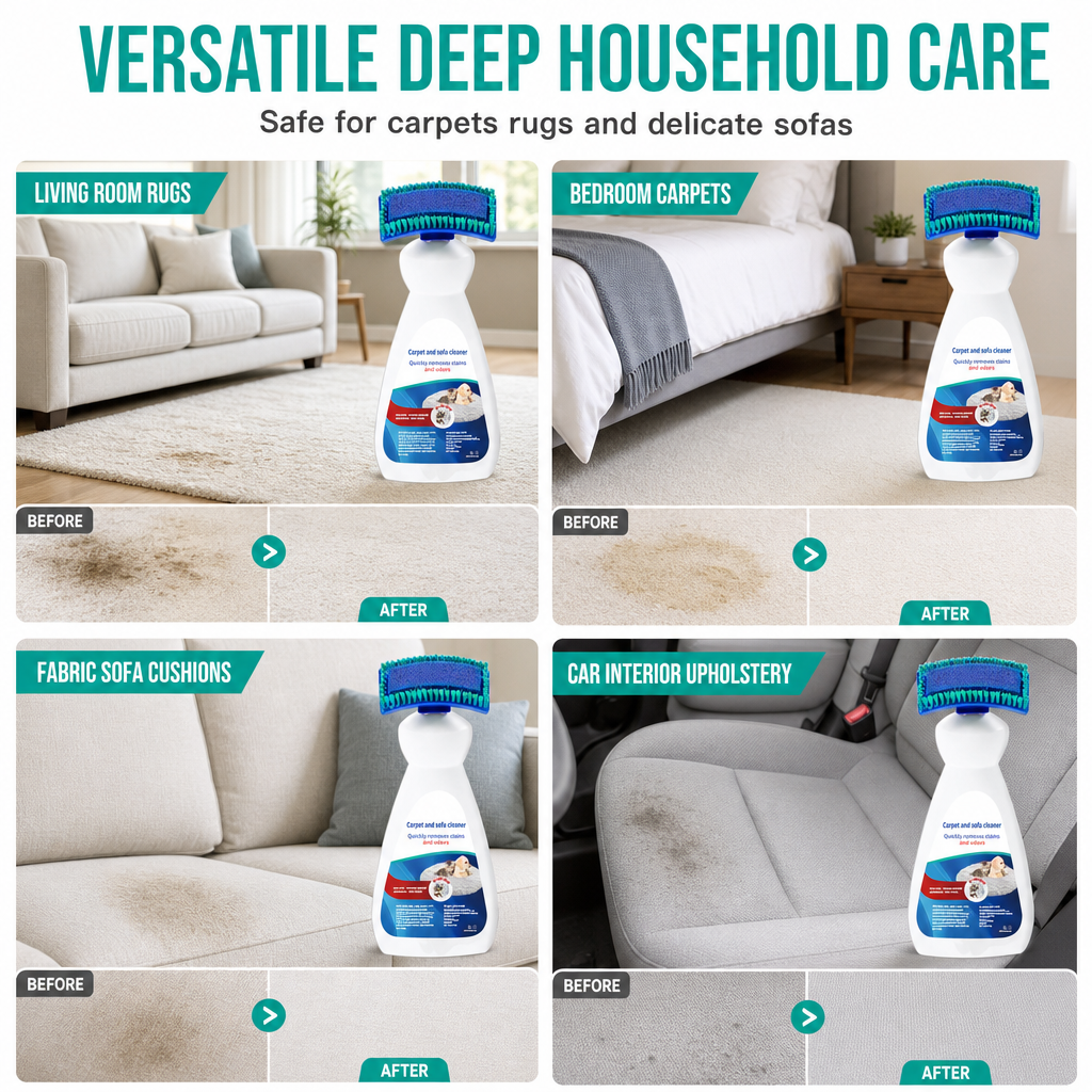 Waterless Fabric and Carpet Cleaner