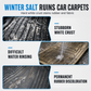 Car Rubber Floor Mat Winter Salt Stain Remover Spray