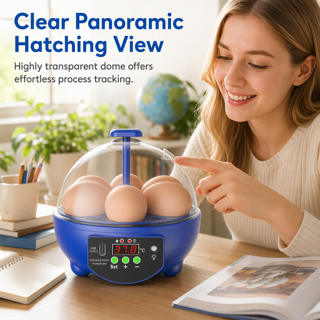 USB Automatic Egg Incubator with Egg Turning