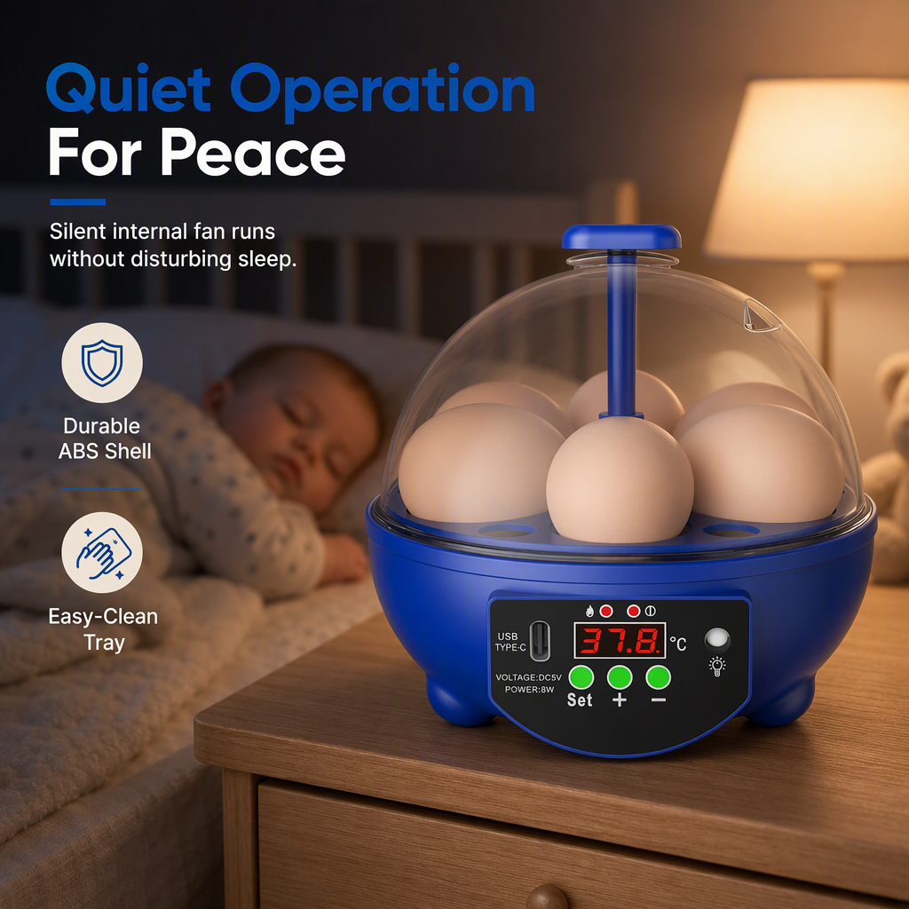 USB Automatic Egg Incubator with Egg Turning