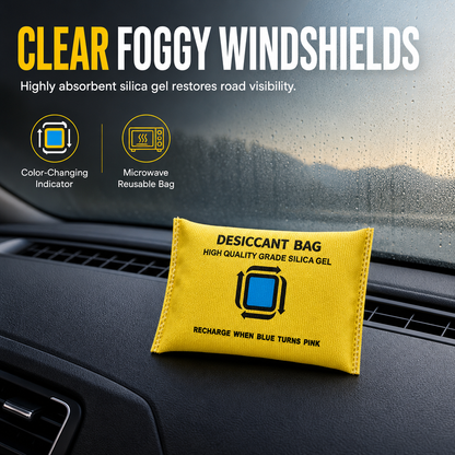 Reusable Silica Gel Car Dehumidifier Bag