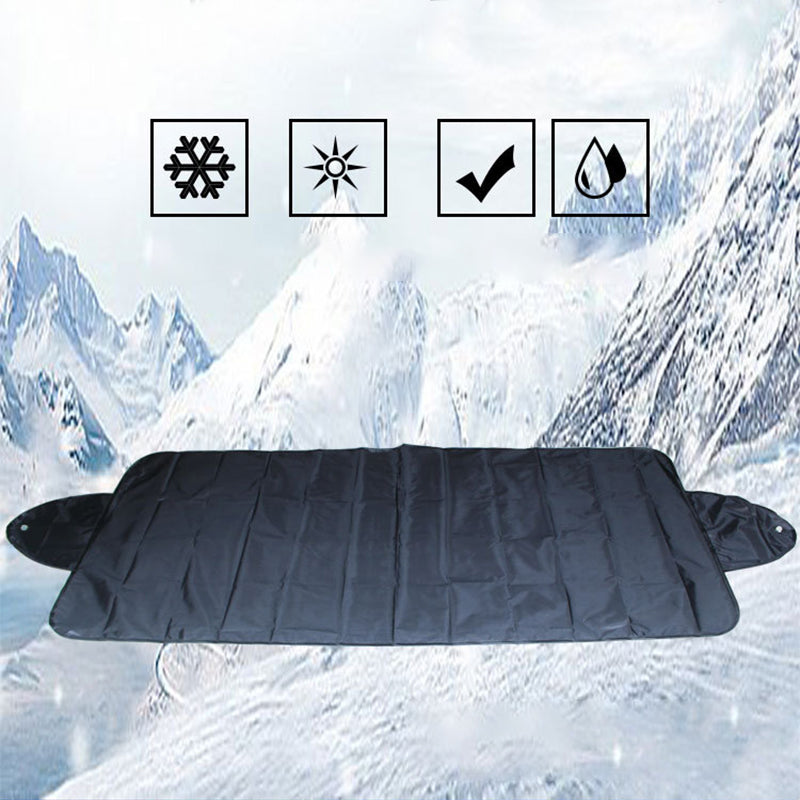 ⛄️All Seasons Sunshade Ice Cover – Protect Your Windscreen from Sun, Frost & Snow, Easy to Fit & Store 🚗✨