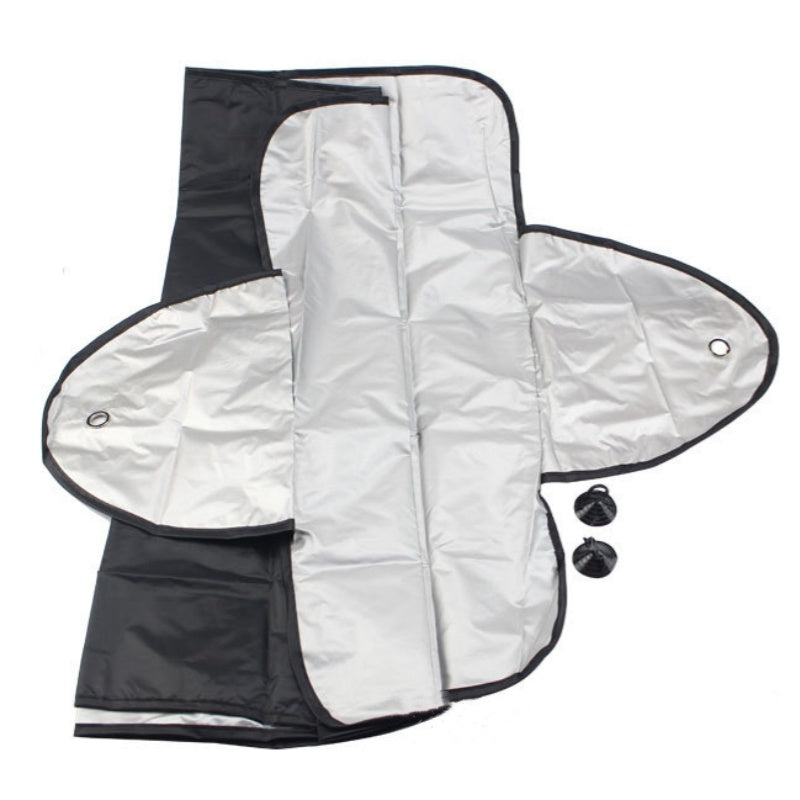⛄️All Seasons Sunshade Ice Cover – Protect Your Windscreen from Sun, Frost & Snow, Easy to Fit & Store 🚗✨