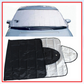 ⛄️All Seasons Sunshade Ice Cover – Protect Your Windscreen from Sun, Frost & Snow, Easy to Fit & Store 🚗✨