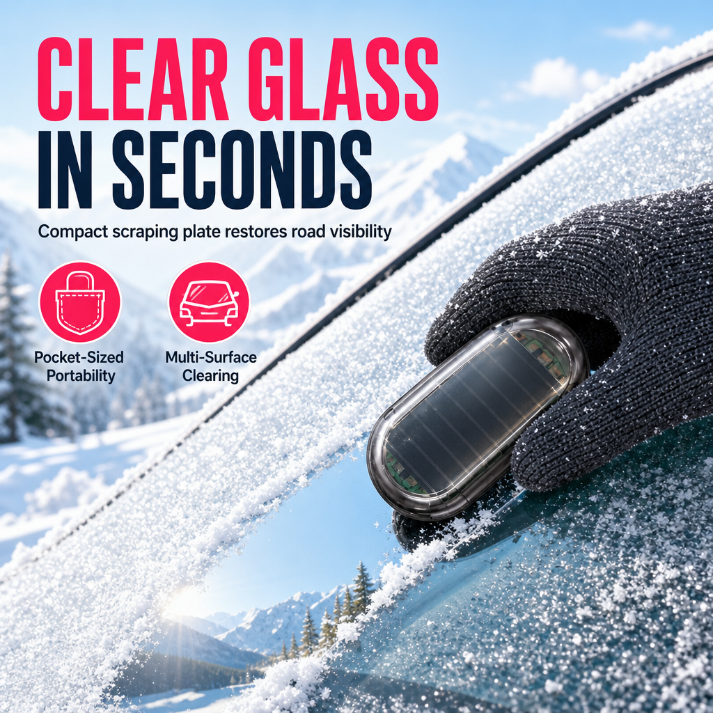 Portable Car Snow Remover and Clearing Tool