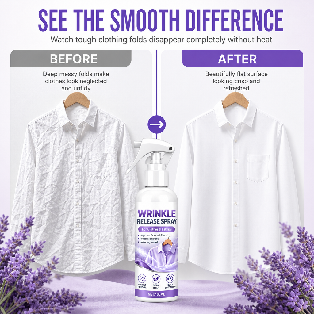 No Ironing Clothing Remover Spray