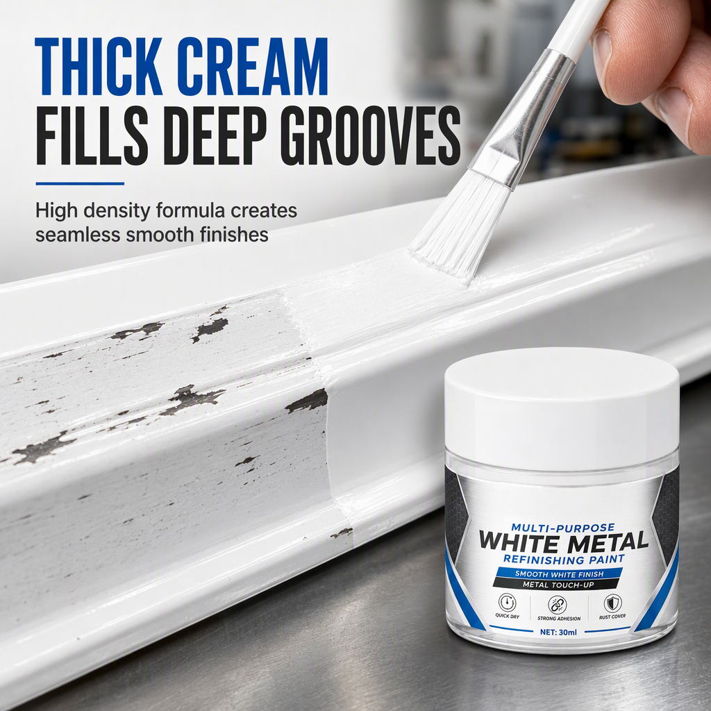 Multi-Purpose White Metal Touch-Up Paint