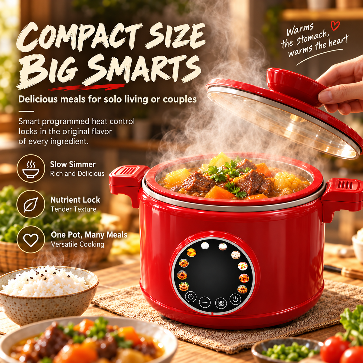 Multi-Functional Smart Electric Cooker