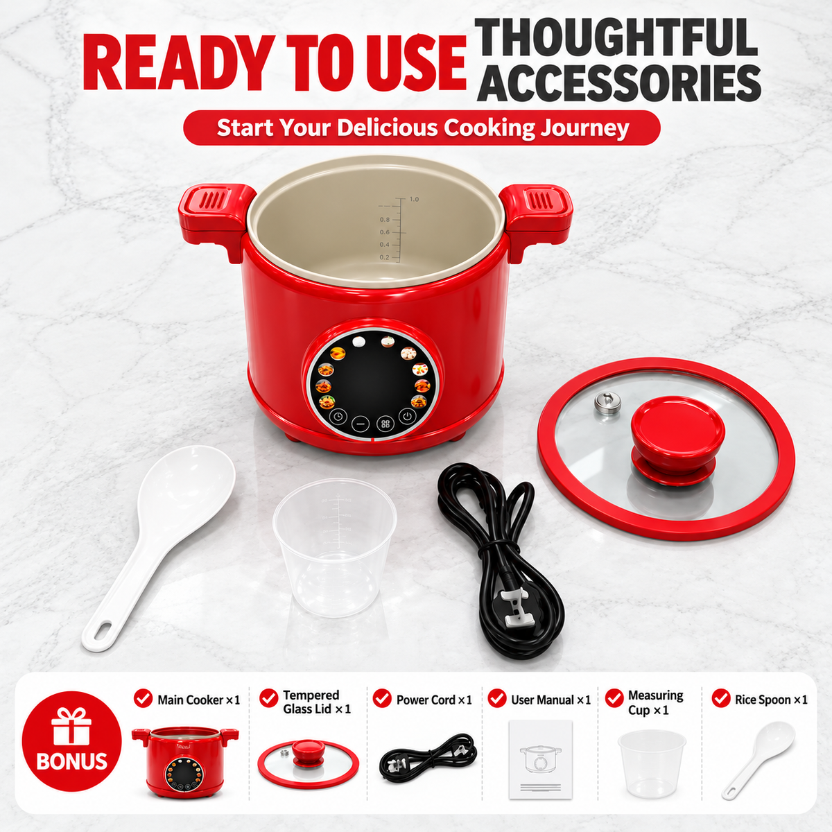 Multi-Functional Smart Electric Cooker