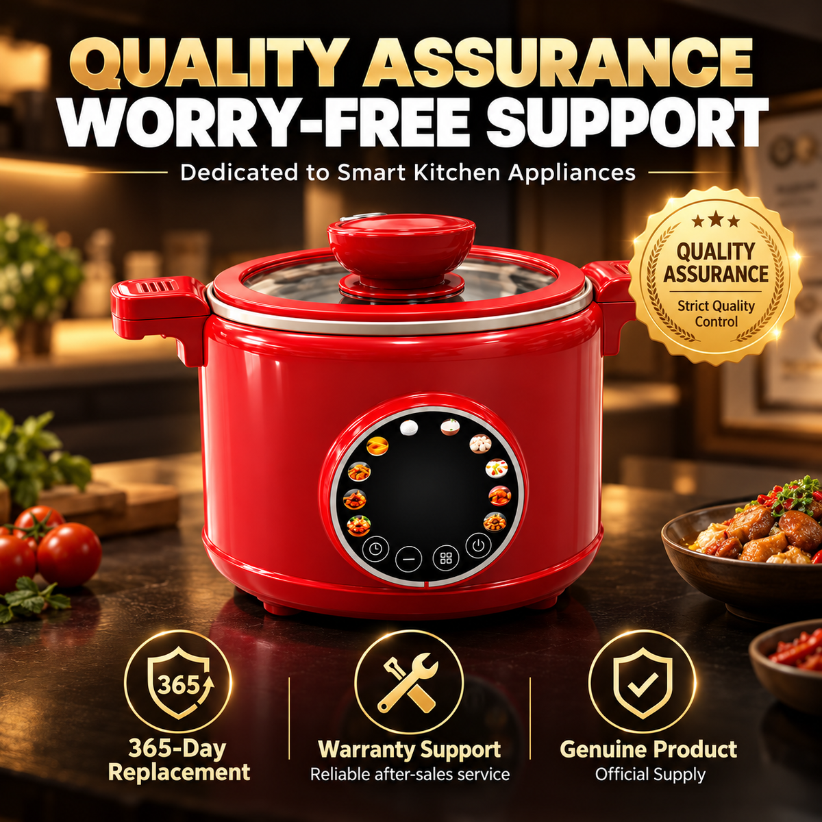 Multi-Functional Smart Electric Cooker