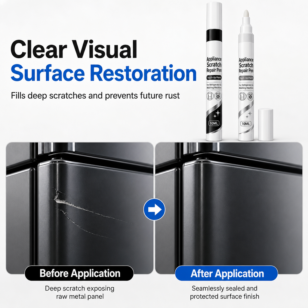 Scratch Repair Touch Up Pen for Refrigerator & Washing Machine