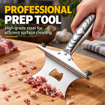 Household Kitchen Handmade Metal Pig Hair Scraper