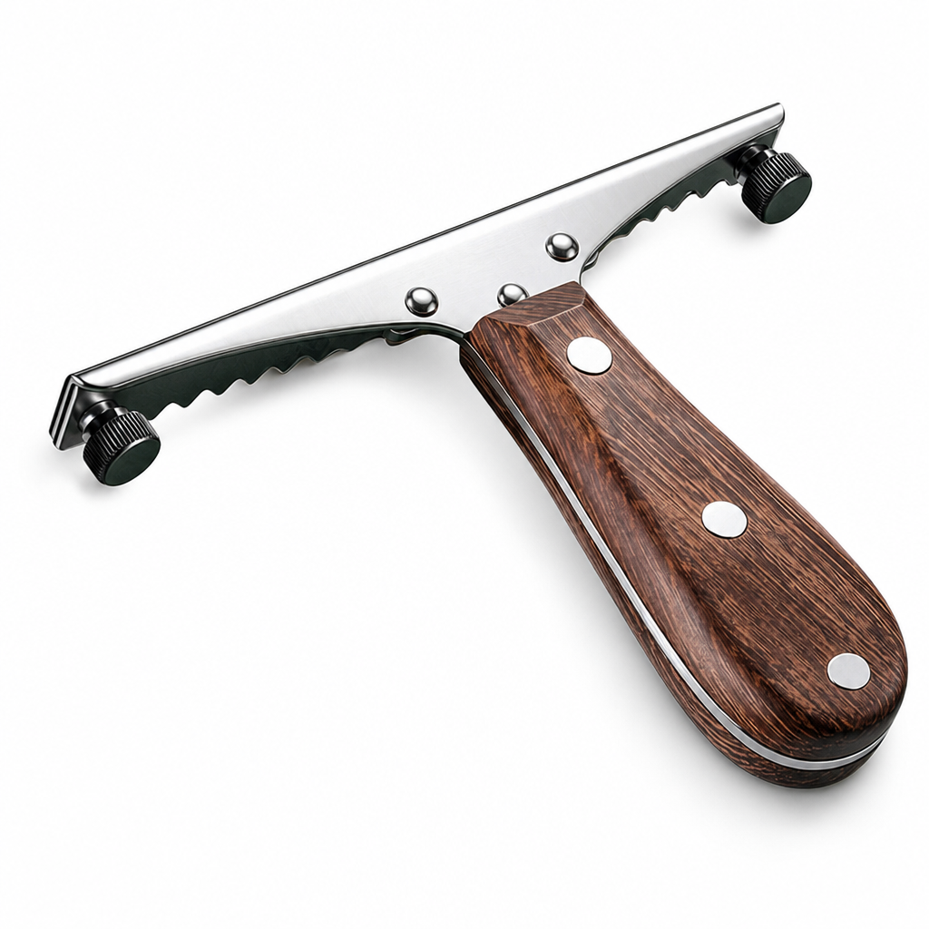 Household Kitchen Handmade Metal Pig Hair Scraper