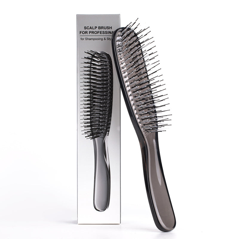 Detangle Knots Instantly! Gentle Portable Scalp Massage Hairbrush