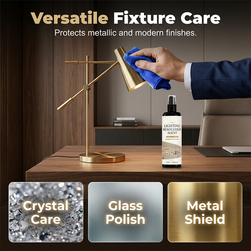 ✨ All-Lamp Cleaning Spray – Restore Crystal Clarity & Brilliant Shine 💡🔥