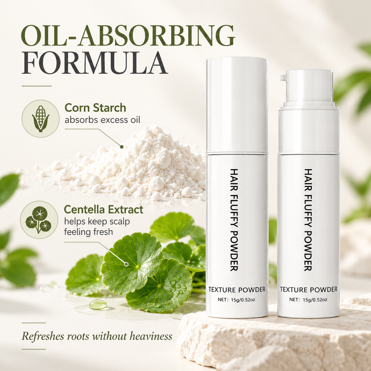 Instant Hair Volumizing Powder Spray for Oily Roots and Flat Hair