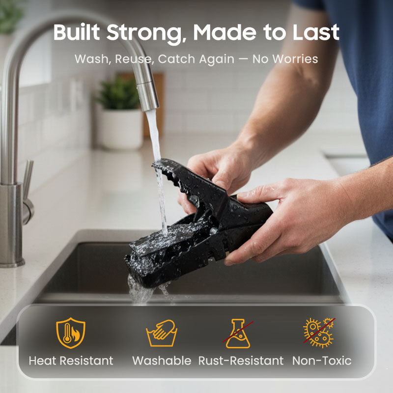 🐀 BUY 1 - GET 1 FREE! ✨ Reusable Rat Trap - Highly Sensitive Trigger, Safe for Children/Pets, Eco-Friendly Design 🏡🔧