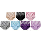( BUY 5 GET 5 FREE )Cotton High Waist Abdominal Slimming Hygroscopic Antibacterial Underwear