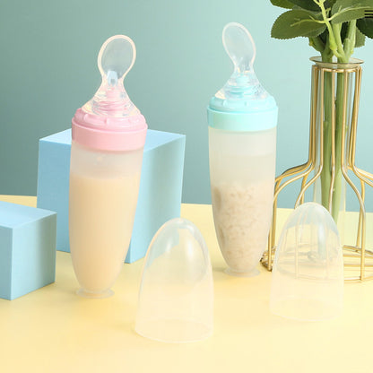 Baby Soft Silicone Feeding Spoon