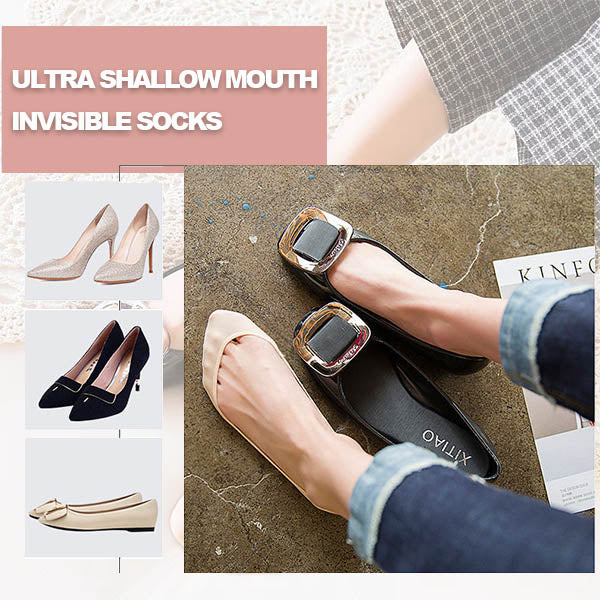 Invisible Padded Boat Socks-BUY 3 GET 1 FREE