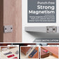 Non-perforated Magnetic Door Closer