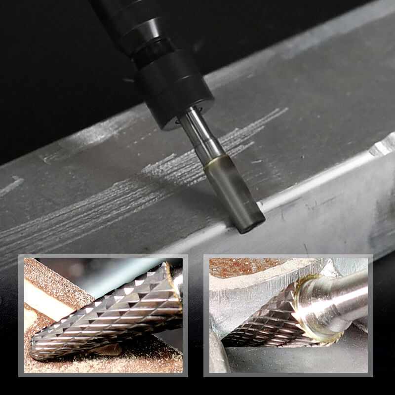 Carbide tungsten steel grinding head